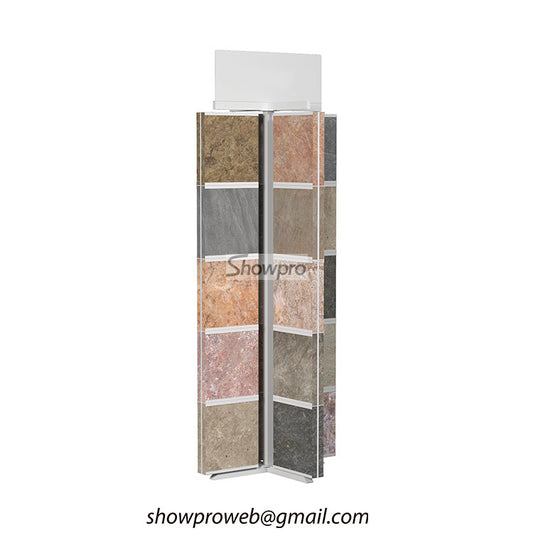 Outdoor waterproof stone sample display