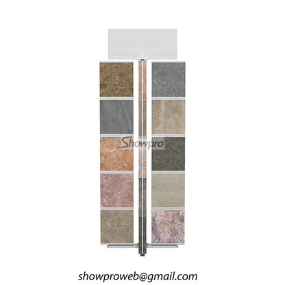 Outdoor waterproof stone sample display