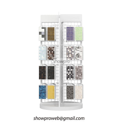 Mosaic ceramic tile display stands supplier