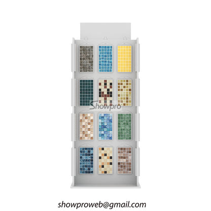 mosaic tiles display stand for showrooms