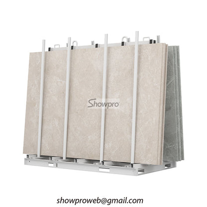 large granite stone display rack stone transport stand
