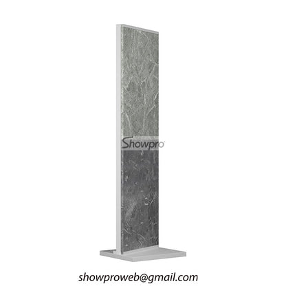 Free-Standing vertical tile sample display unit