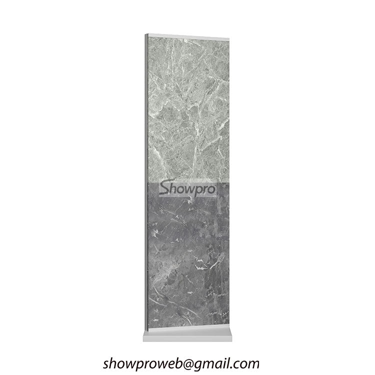 Free-Standing vertical tile sample display unit