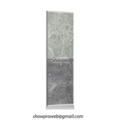 Free-Standing vertical tile sample display unit