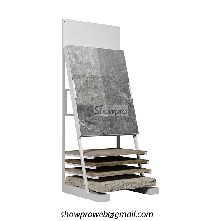Custom-built tile sample display rack manufacturer