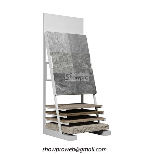 Custom-built tile sample display rack manufacturer