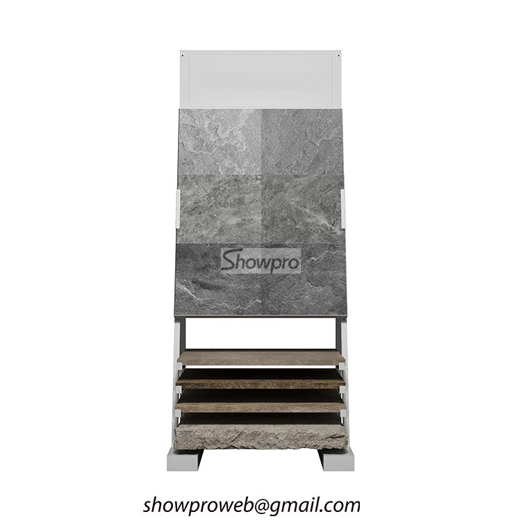 Custom-built tile sample display rack manufacturer