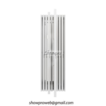 Multi-panel pull-out tile display stand for wall tiles