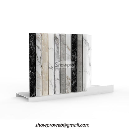 Custom-sized tile display stands for sale