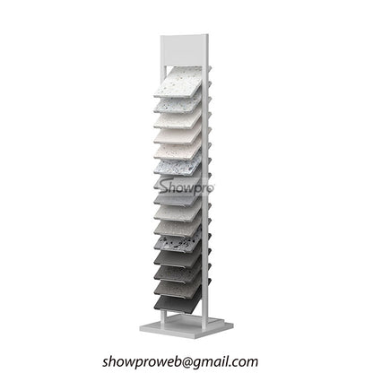 Marble sample stone display racks factory