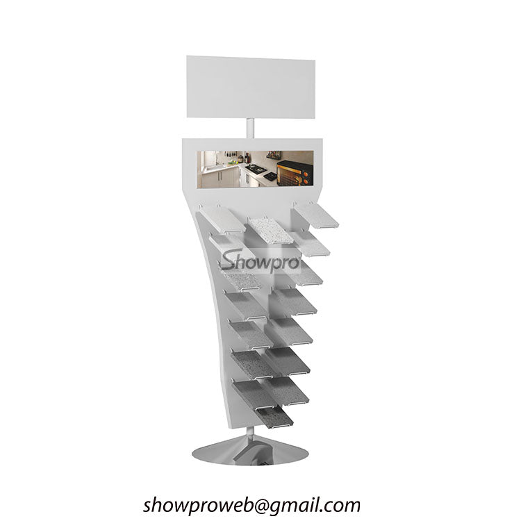 Tile showroom displays tiles display rack price