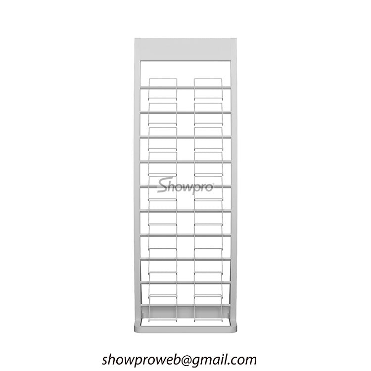 Customized stone display rack tile rack display