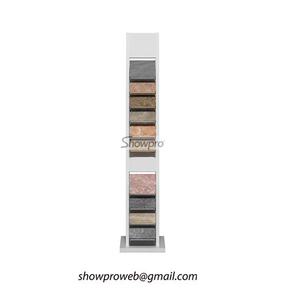 Commercial grade rust-resistant tile racks for outdoor use