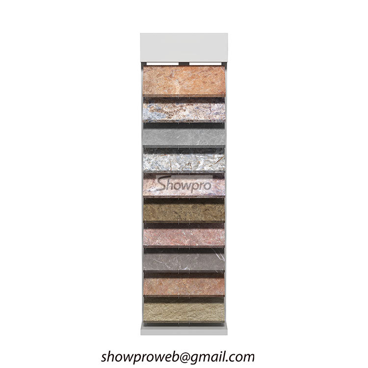 Paver Rack Rust-proof outdoor stone and paver display rack – Showpro Trade Inc