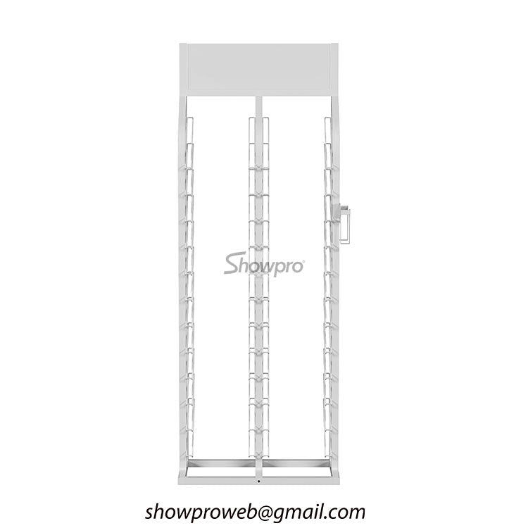 Stone sample display rack showroom tile displays