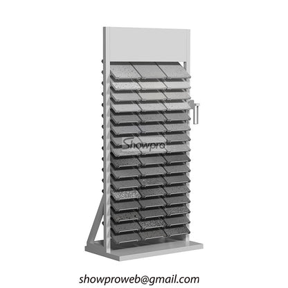 Durable sample tiles display stand custom display racks