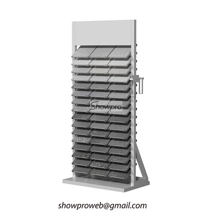 Durable sample tiles display stand custom display racks