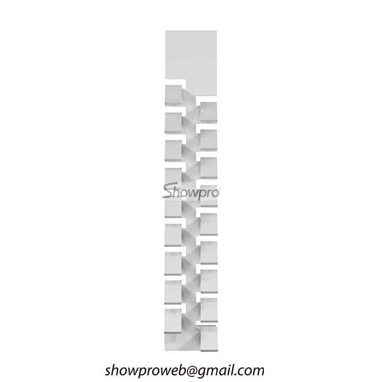 Metal granite display rack small stone display stand