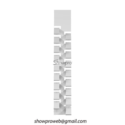 Metal granite display rack small stone display stand