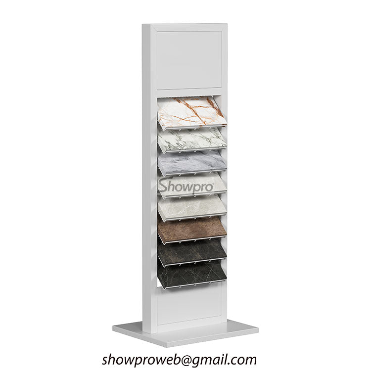 Tile sample display stand tile sample rack