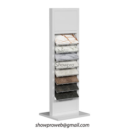 Tile sample display stand tile sample rack
