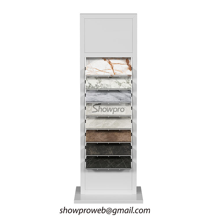 Tile sample display stand tile sample rack