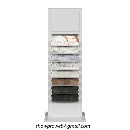 Tile sample display stand tile sample rack