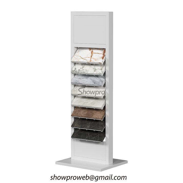 Tile sample display stand tile sample rack
