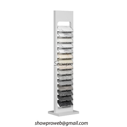 marble stone display stands granite display rack