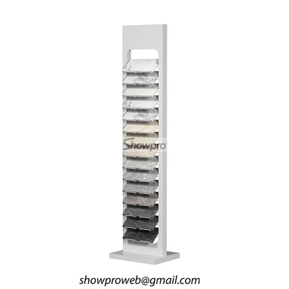 marble stone display stands granite display rack
