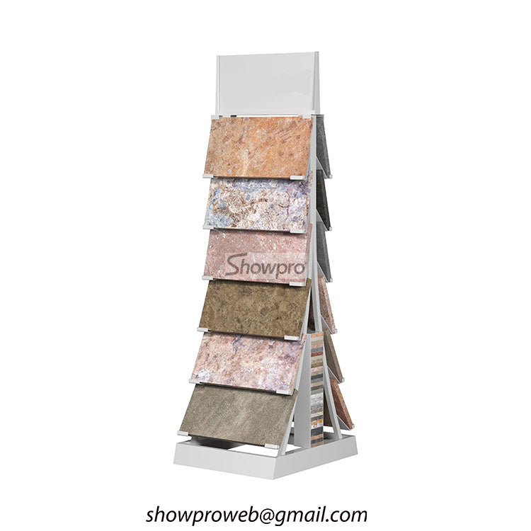Tile showroom display stand supplier