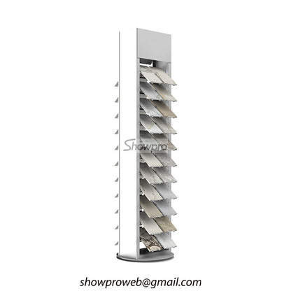 rock display stand granite showroom display