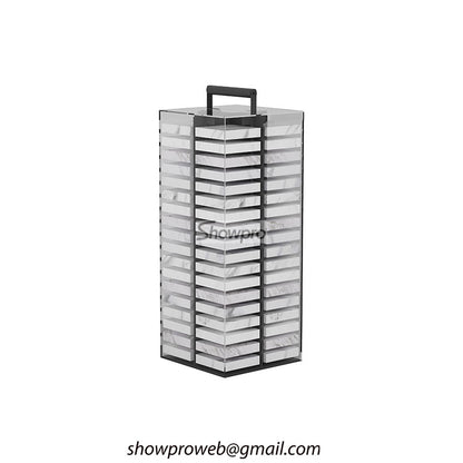portable stone display rack