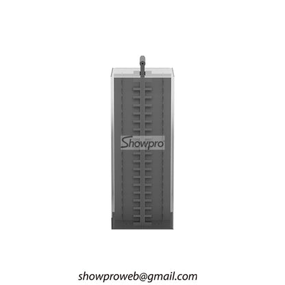 portable stone display tool acrylic tile storage rack