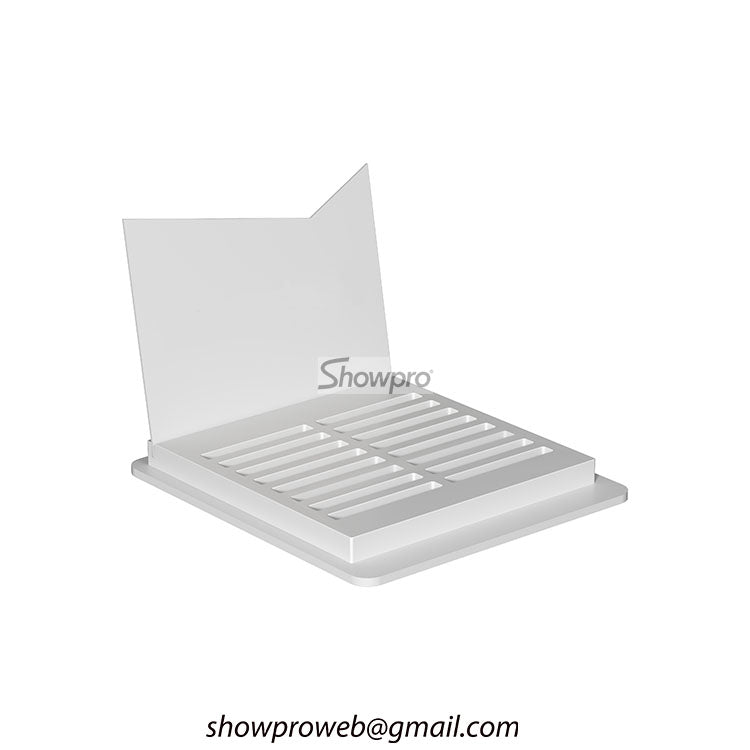 Compact countertop tile display unit for small showrooms