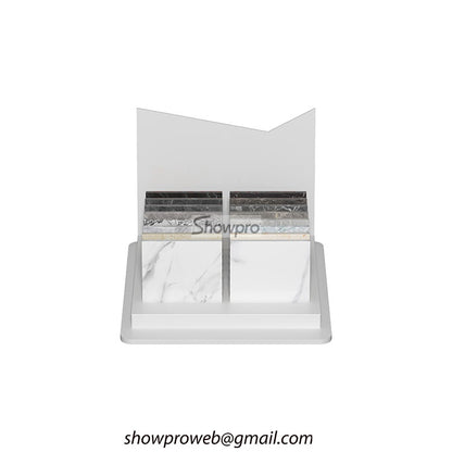 Compact countertop tile display unit for small showrooms