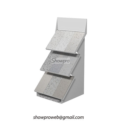 tile stand for display tile rack display
