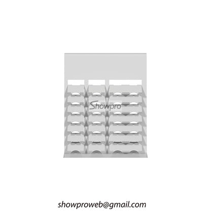 High quality marble samples tabletop display stand