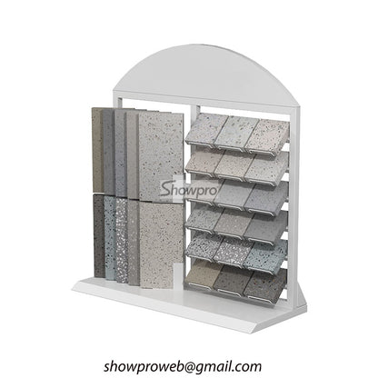 High quality marble sample display stone display stand