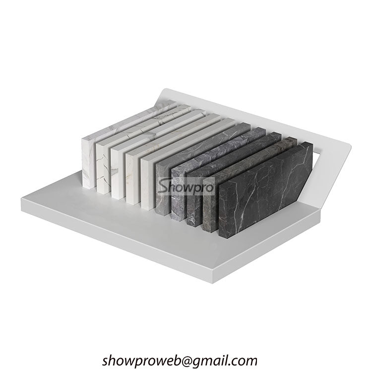 sample tiles countertop display stand stone displays