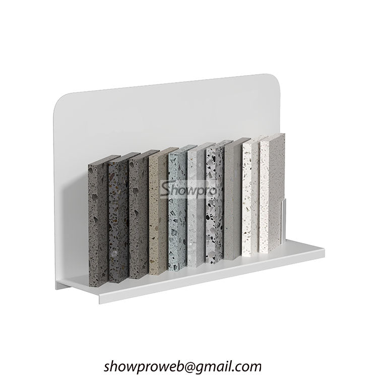 Tiles sample desktop display stand marble display rack