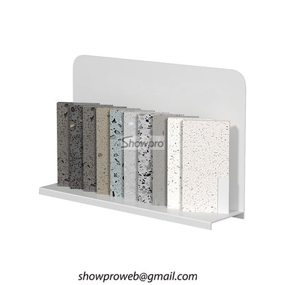 Tiles sample desktop display stand marble display rack