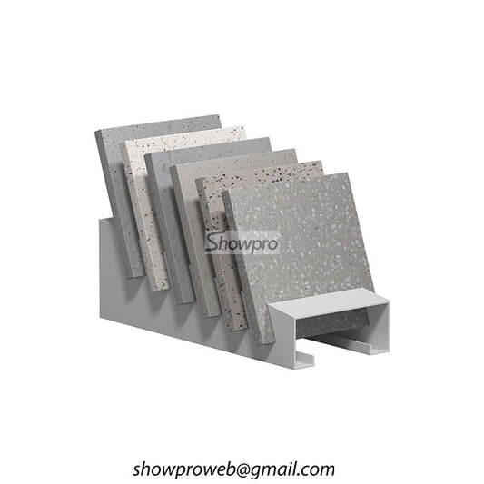 Tile countertop display stand for tile distributors