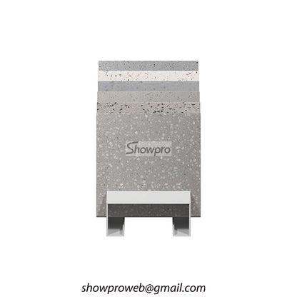 Tile countertop display stand for tile distributors