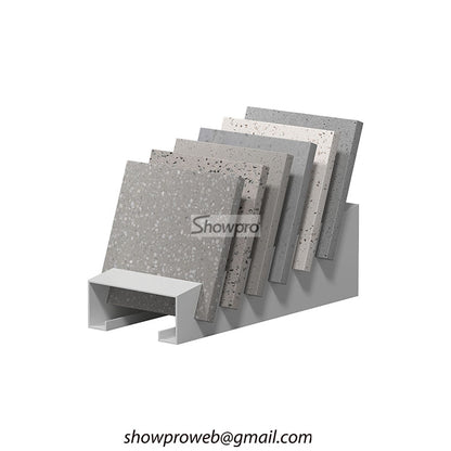 Tile countertop display stand for tile distributors