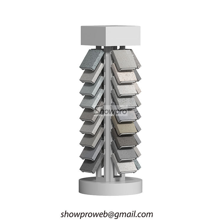 Tile display stand manufacture stone display rack