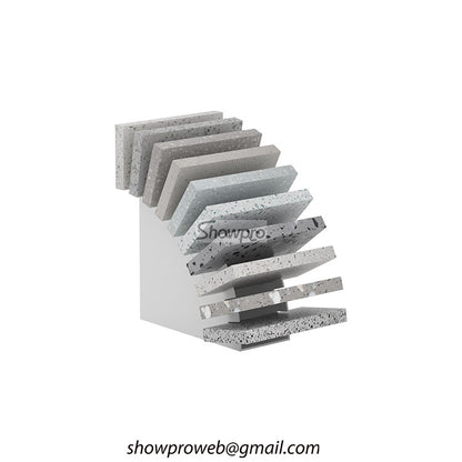 Ceramic desktop display stand tile displays