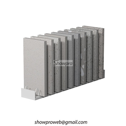 Marble stand for shop stone display rack