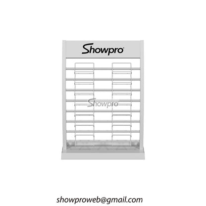 Portable desktop tile sample display stand