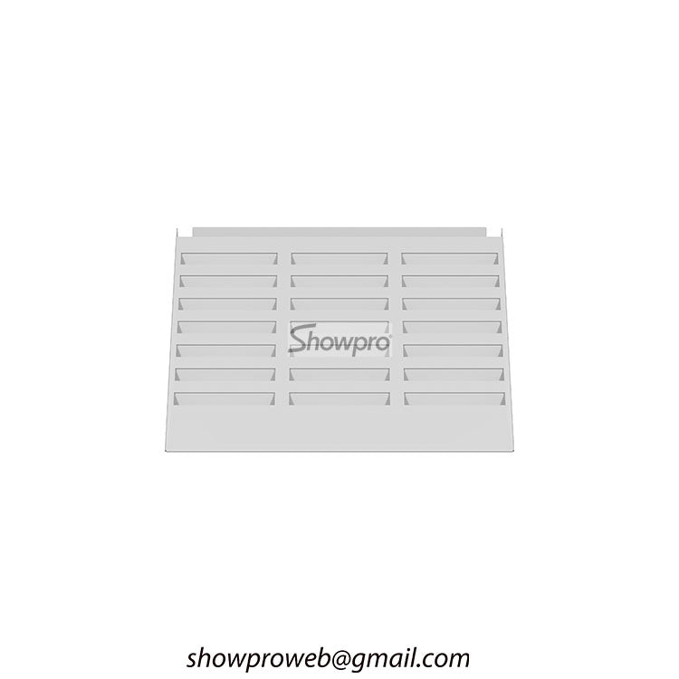 Durable floor display shelves stone display stands